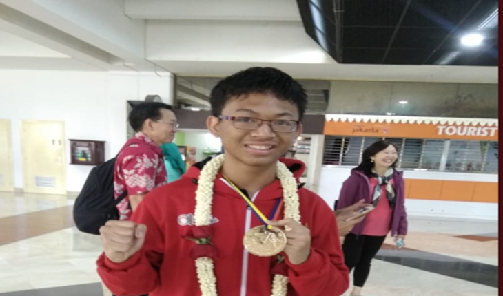 Peraih Medali Emas Gian Cordana Sajaya