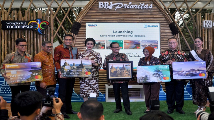 Peluncuran Kartu Kredit BRI edisi Wonderful Indonesia