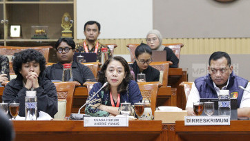 RDP Komisi III DPR Membahas Kasus Penyiraman Air Keras Terhadap Aktivis Kontras Andrie Yunus