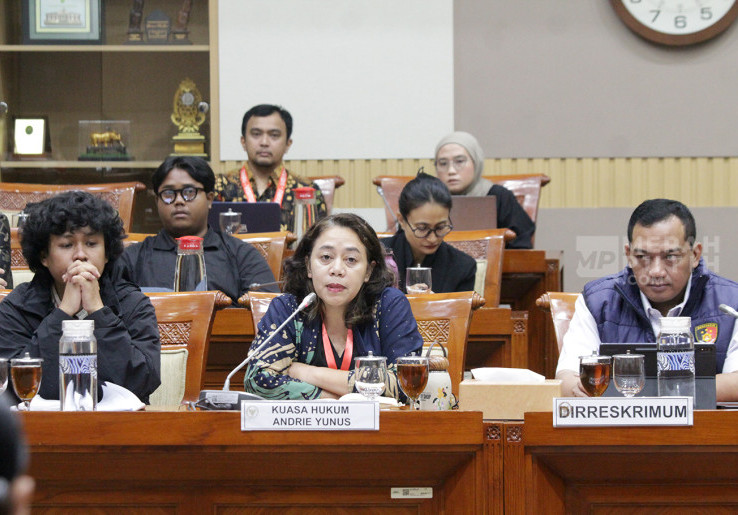 RDP Komisi III DPR Membahas Kasus Penyiraman Air Keras Terhadap Aktivis Kontras Andrie Yunus