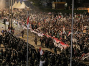 Lagi, Massa Provokator Kembali Muncul di Samping Gedung Sarinah