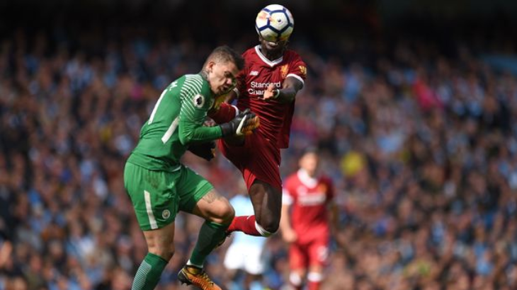 Sadio Mane Minta Maaf Usai Tendang Wajah Ederson