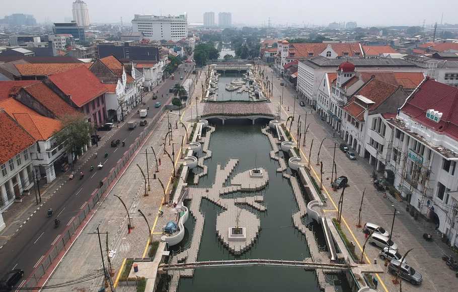 Polisi Berlakukan Crowd Free Night di Kawasan Kota Tua Jakarta