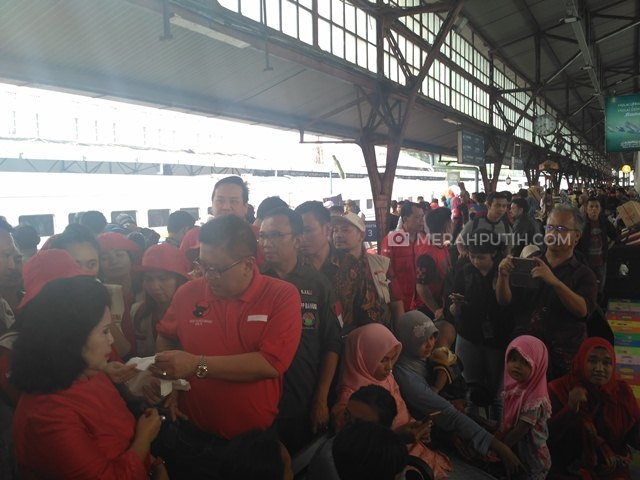 Lepas Pemudik, PDI Perjuangan Tekankan Semangat Gotong Royong dan Kekeluargaan