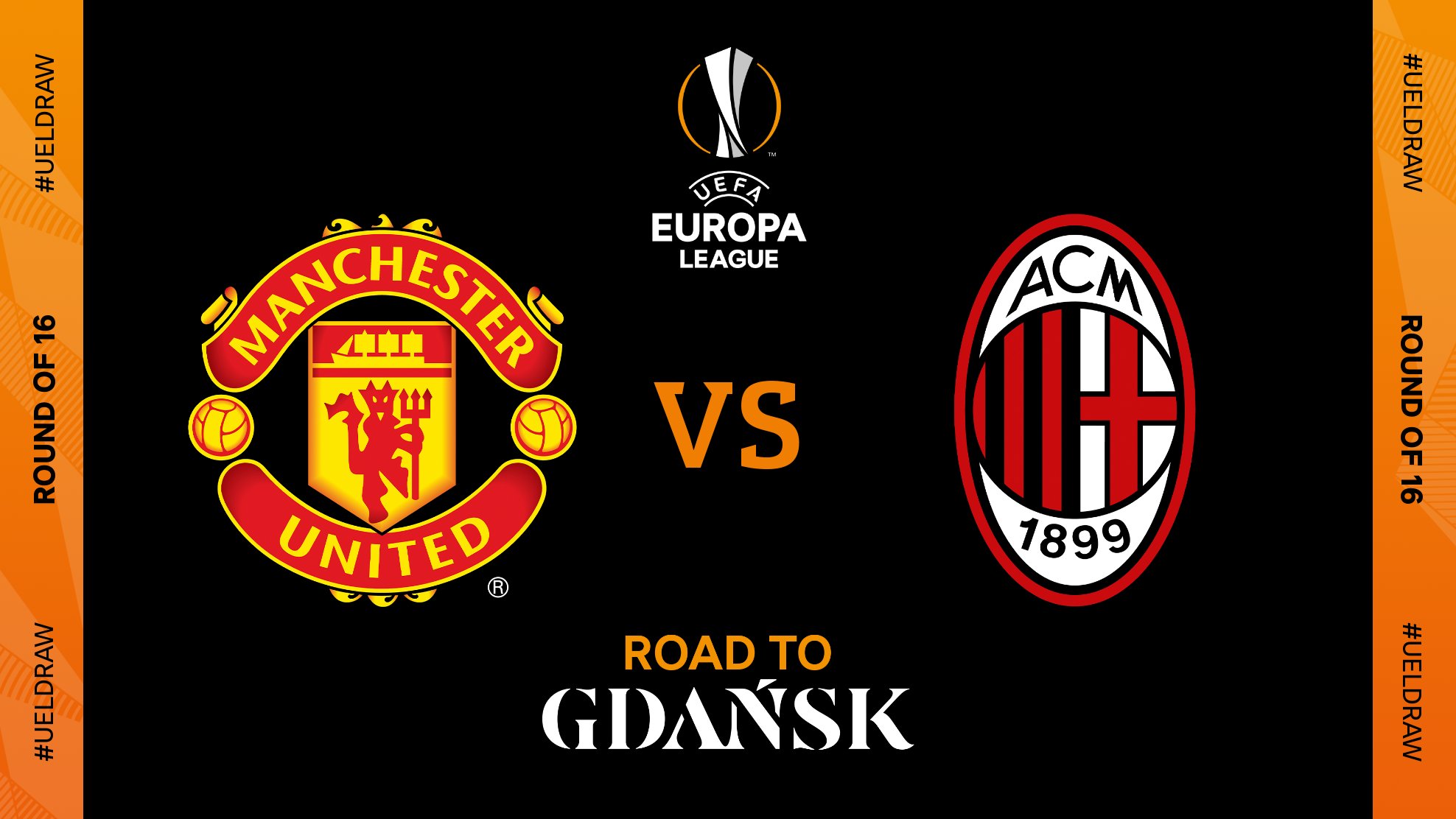 Manchester United Tantang AC Milan di 16 Besar Europa League