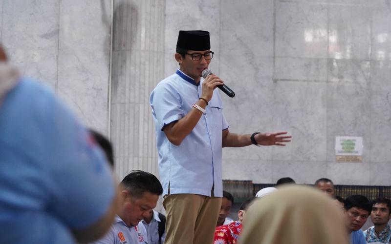  Sandiaga Ungkap Pesan Prabowo Kepada Relawan Emak-Emak: Jangan Kendor!