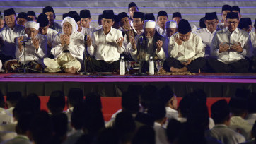 Zikir Kebangsaan di Istana Merdeka Jakarta