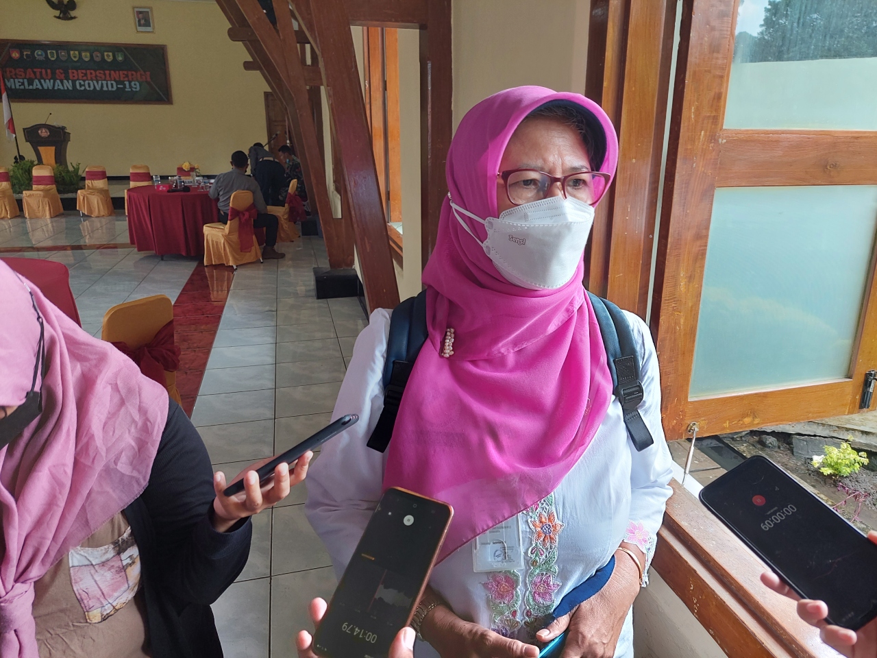 Kepala Dinas Kesehatan Solo, Siti Wahyuningsih. (MP/Ismail)