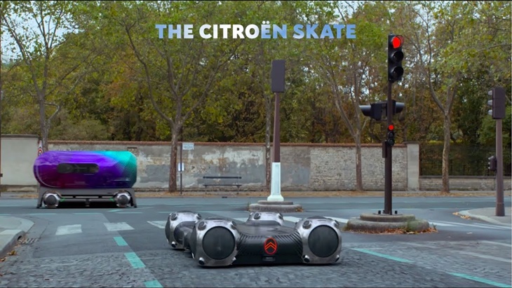 Citroën Skate Konsep Berkendara Masa Depan