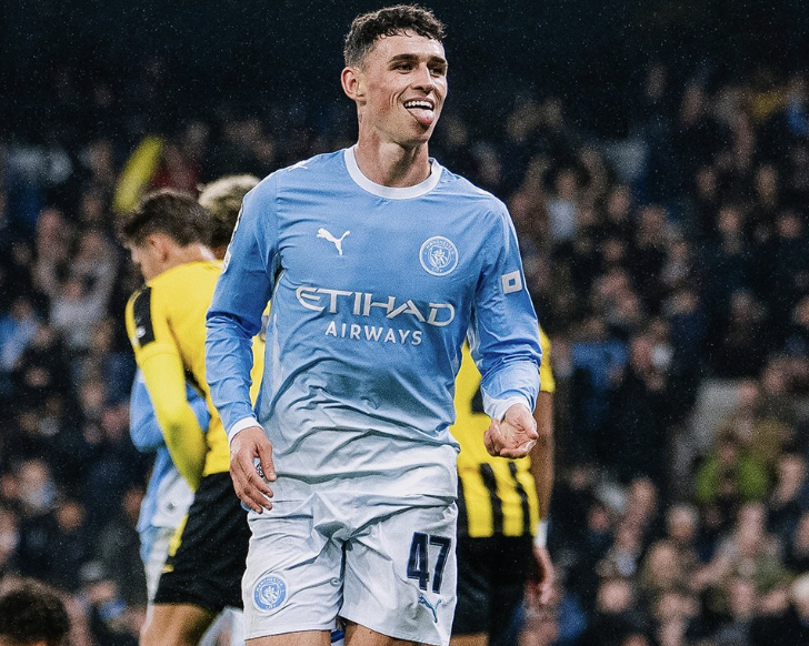 Hasil Liga Champions: Manchester City Lumat AEK Athena 5-1, Phil Foden Hat-trick