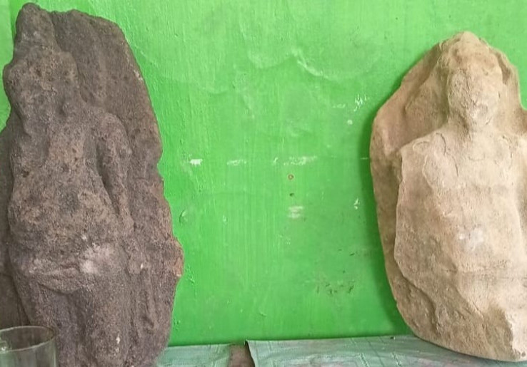 2 Arca Kuno Ditemukan di Sragen, Diduga Peninggalan dari Abad 10-13 Masehi
