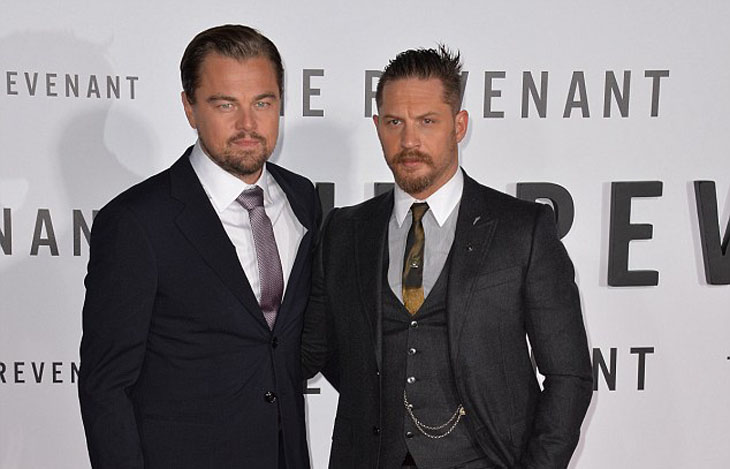 Tom Hardy Kalah Taruhan dari Leonardo DiCaprio, ini Bayarannya