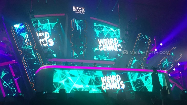 Weird Genius Berikan Energi di SHVR Ground Festival 2019