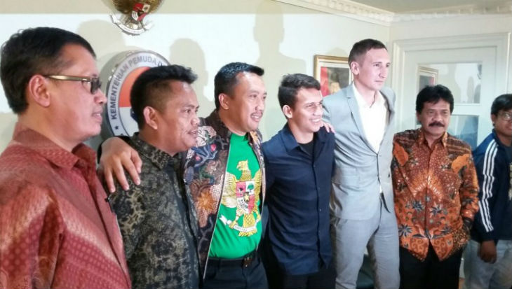 Janji Menpora Imam Nahrawi kepada Egy Maulana