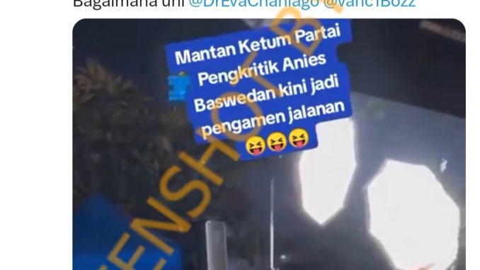 [HOAKS atau FAKTA ] Giring Eks Ketum PSI Sekarang Jadi Pengamen Jalanan 