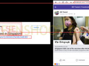 [HOAKS atau FAKTA]: Singapura Hentikan Vaksinasi Setelah 48 Warganya Meninggal