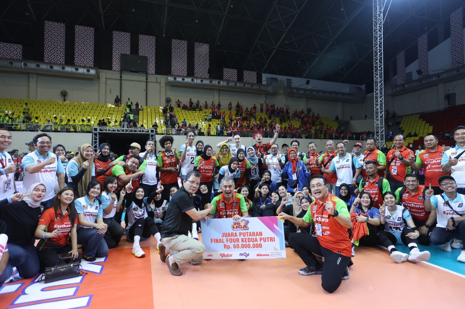 Kalahkan Gresik Phonska 3-1, Jakarta Pertamina Enduro Juara Putaran Kedua Proliga 2026