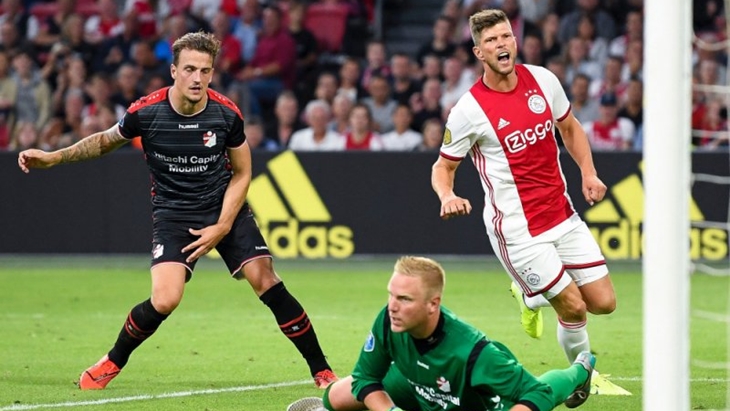 Gasak FC Emmen 5-0, Ajax Puncaki Klasemen Liga Belanda