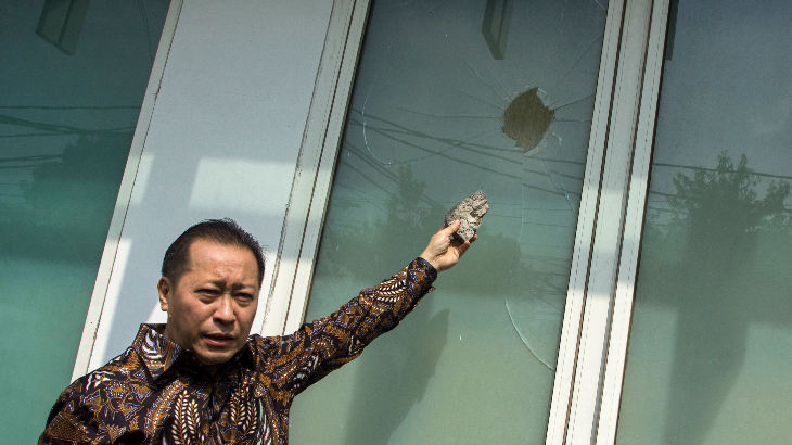 Kantor DPP PPP Kubu Djan Faridz Dirusak Orang Tak Dikenal  