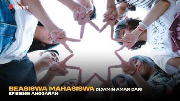 Beasiswa Mahasiswa Dijamin Aman dari Efisiensi Anggaran