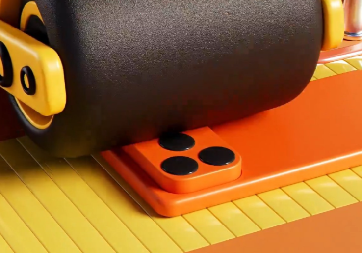 Intip Aksi Road Roller RedMagic 'Lindas' Camera Bump iPhone 17 Pro