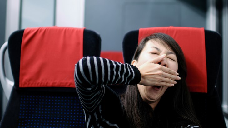 Tidur Pulas di Pesawat