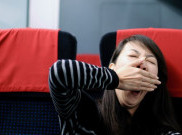 Tidur Pulas di Pesawat