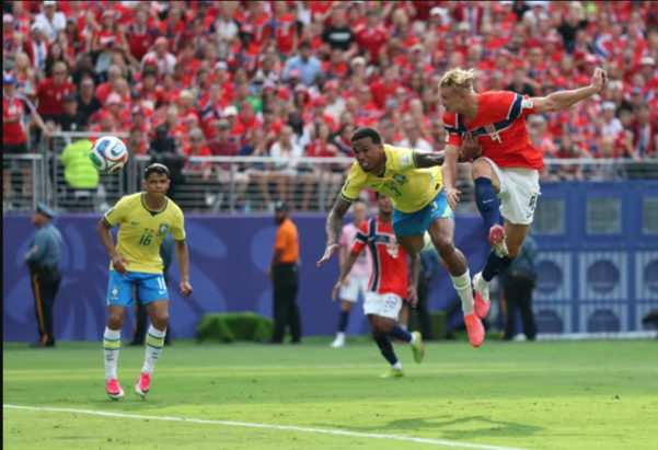 Brasil vs Norwegia: Dua Gol Erling Haaland Depak Selecao dari Piala Dunia 2026