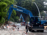 Melihat Penertiban Ratusan Kios Pasar Hewan Peliharaan Barito Jakarta Selatan