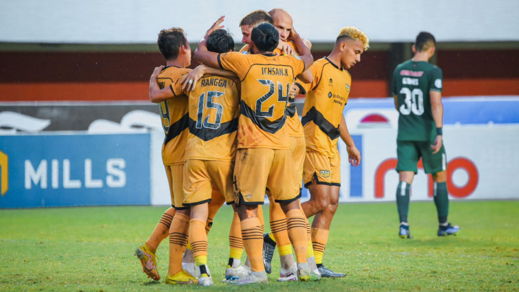 Dewa United FC Petik Kemenangan di Kandang PSS Sleman