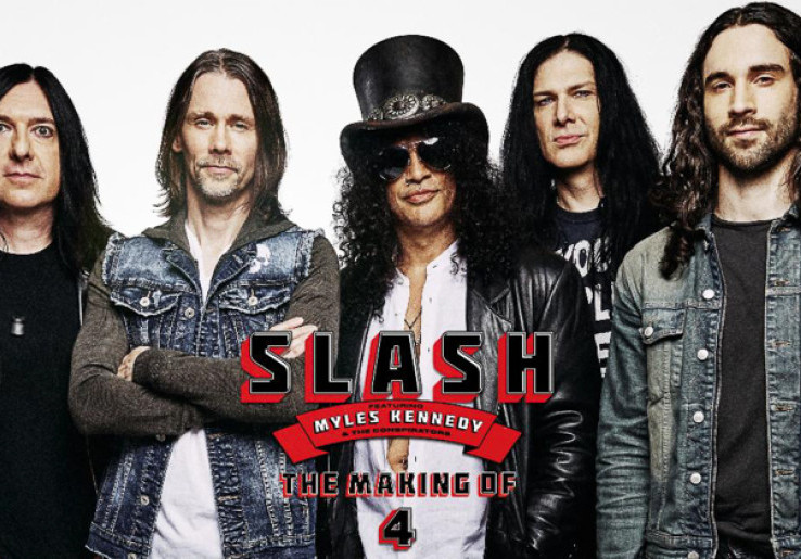 Gebrakan Gibson Libatkan Slash dan Myles Kennedy dalam Dokumenter 'The Making Of 4'