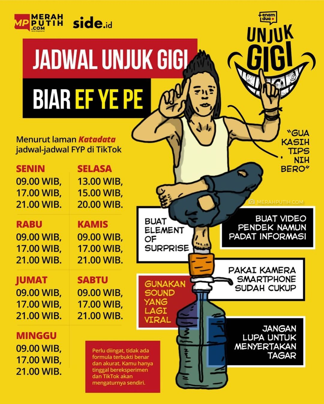 Jadwal Unjuk Gigi Biar FYP