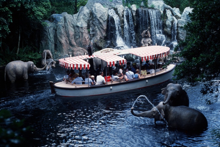 Wahana Jungle Cruise berdurasi 10 menit. (Foto Walt Disney World for Grownups) 