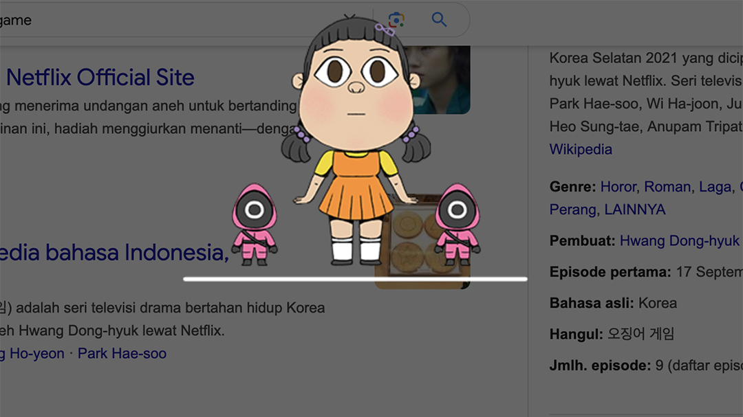  H-2 Jelang ‘Squid Game 2’ Rilis, Google Ngajakin Kamu Main Sama Boneka Young-hee
