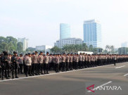 1.600 Polisi Kawal Demo Pro MBG di Gambir, Hati-Hati Macet Aksi Mulai 09.00 WIB 