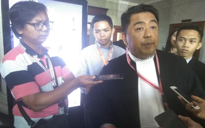 Ketua Tim Hukum Komisi Pemilihan Umum Ali Nurdin SH