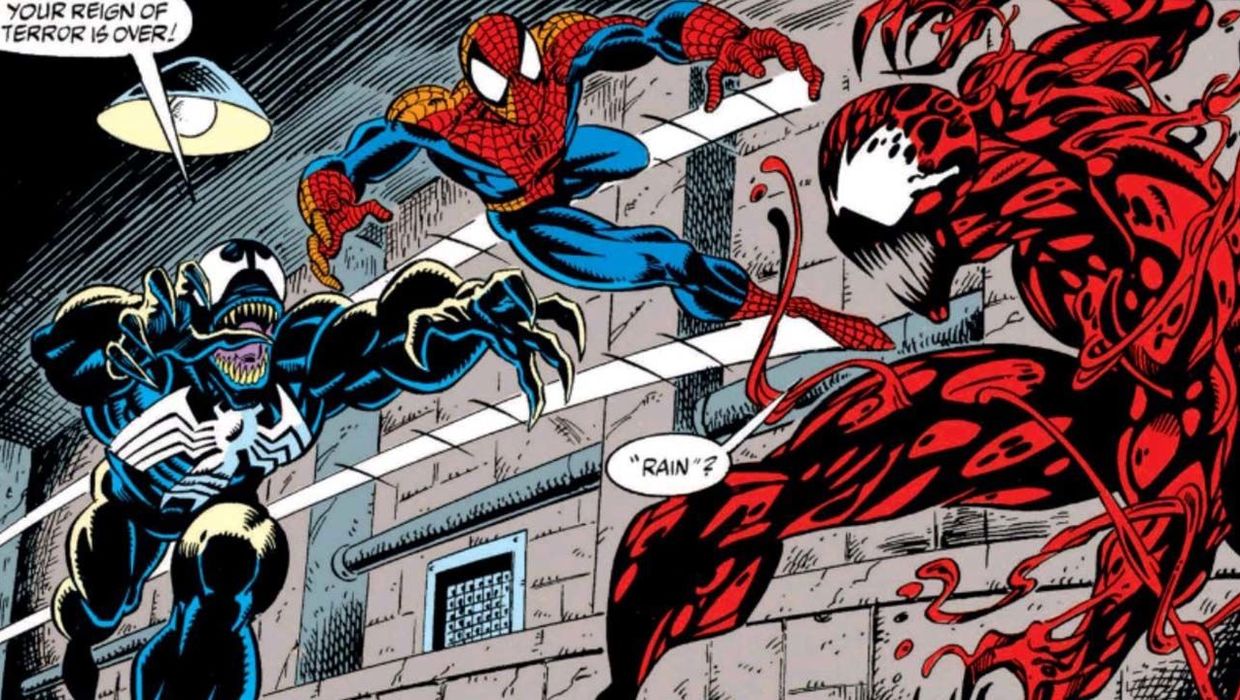 Venom & Spider-Man Vs. Carnage merupakan ide menarik untuk gabung dua seri film tersebut (Foto: Syfy Wire)