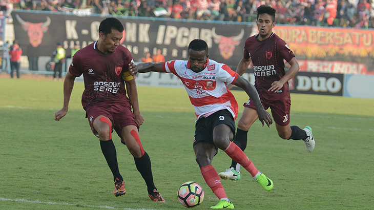 Madura United Tumbangkan PSM Makasar 1-0