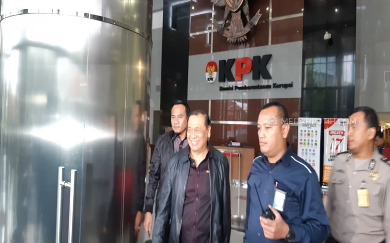  Lima Jam Digarap KPK, Ketua Komisi III DPR Kahar Muzakir Irit Bicara