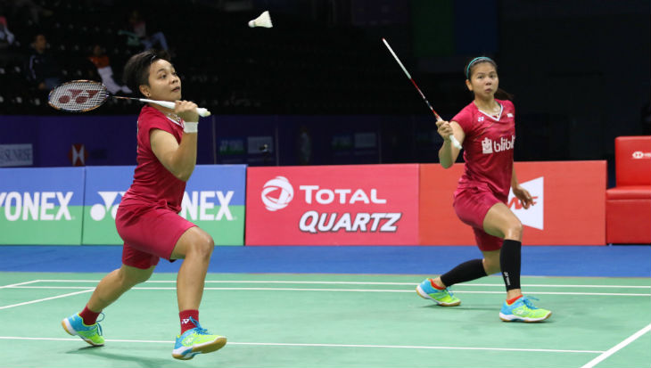 Greysia/Apriyani Akui Tak Mudah Tundukkan Ganda Denmark