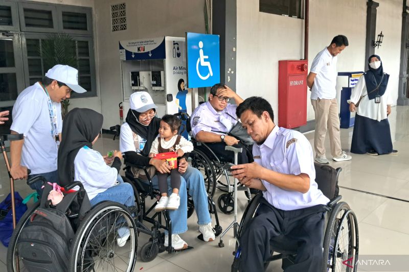 PT KAI Alihkan Ruangkan VIP Untuk Pemudik Disabilitas 