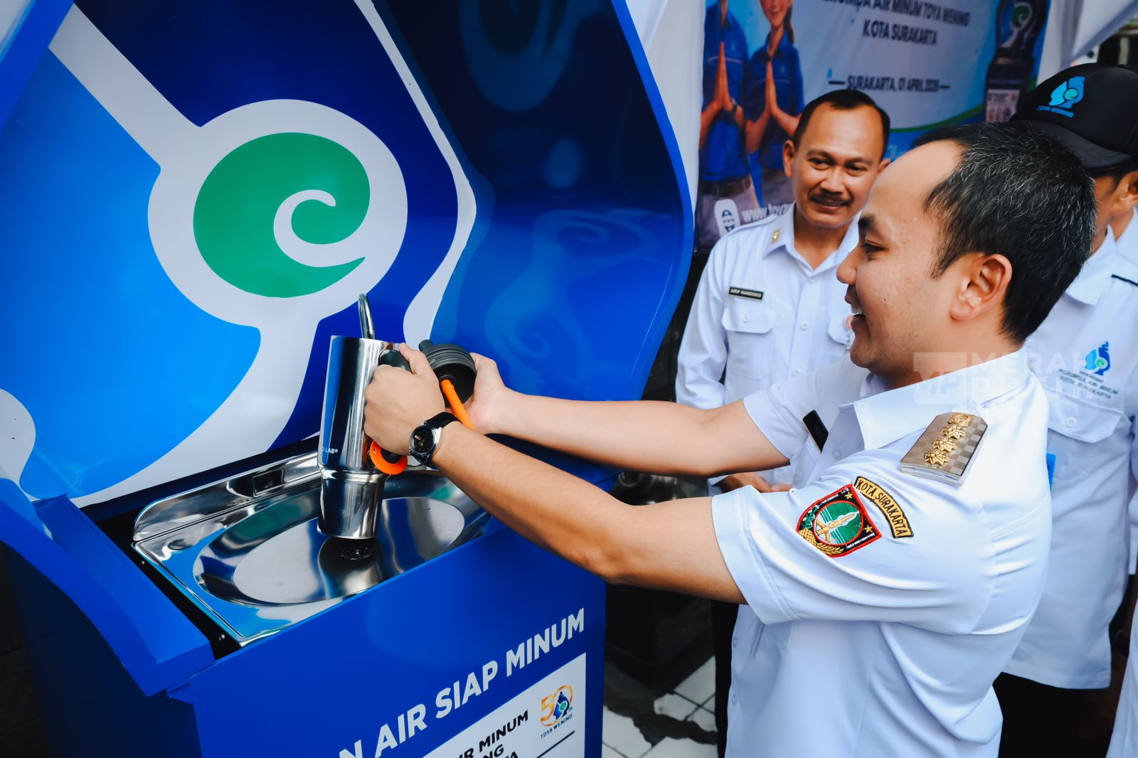 Pemkot Solo Tambah Fasilitas Layanan Air Siap Minum di Wisata Pasar Gede