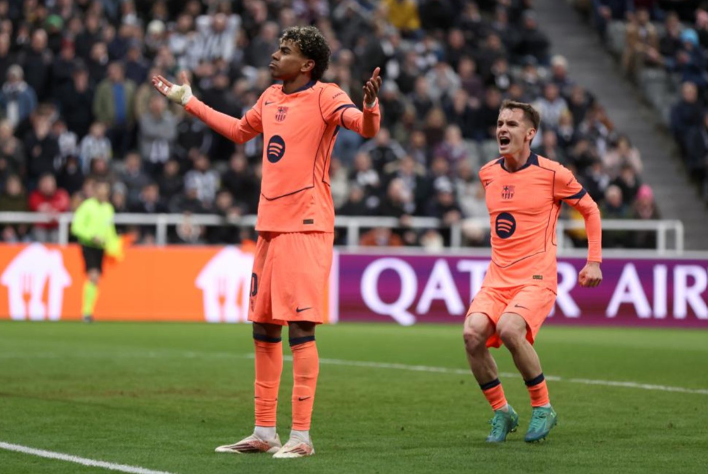 Nyaris Kalah di Kandang Newcastle, Barcelona Diselamatkan Gol Penalti Lamine Yamal Menit 90+6