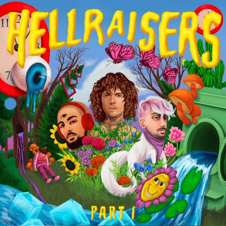 Artwork dari album 'Hellraisers Pt.1'. (Foto: istimewa) 