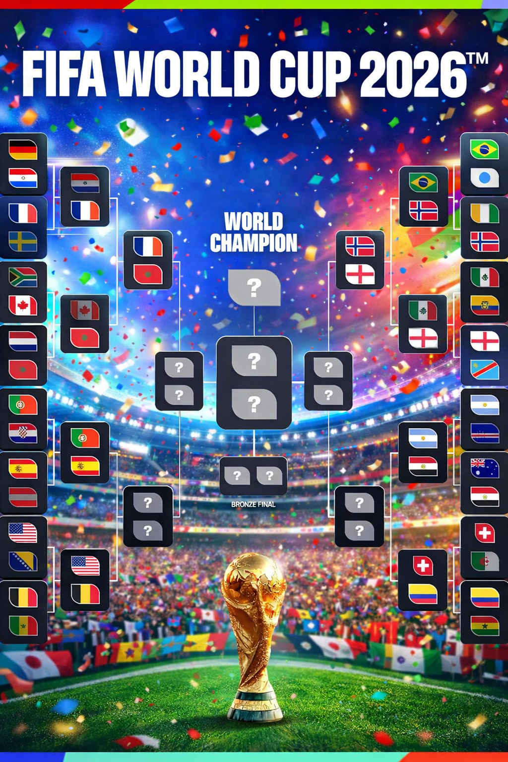 Bagan Piala Dunia 2026