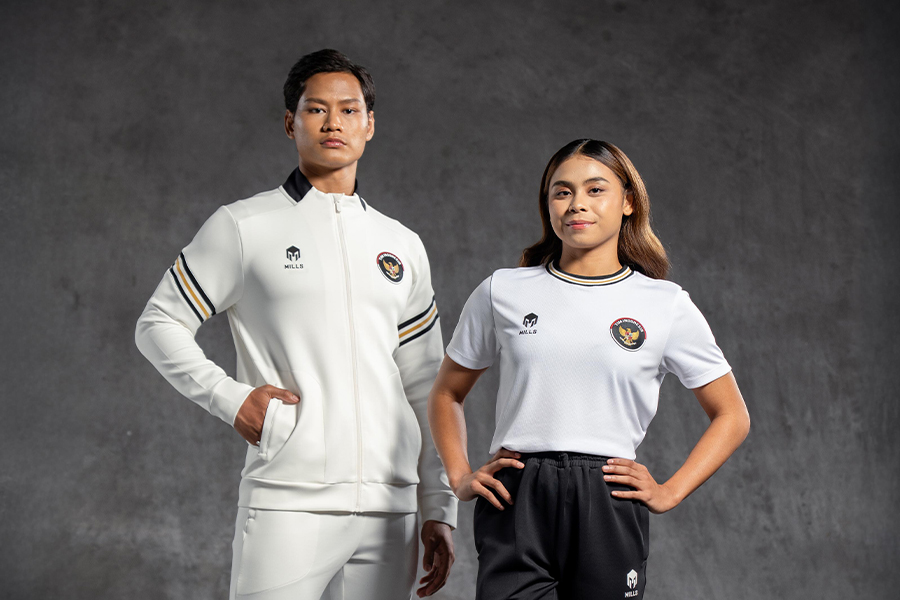 Merchandise tim Indonesia x MILLS diharapkan bisa memotivasi para atlet