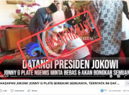 [HOAKS atau FAKTA]: Johnny G Plate Memohon kepada Jokowi agar Dibebaskan