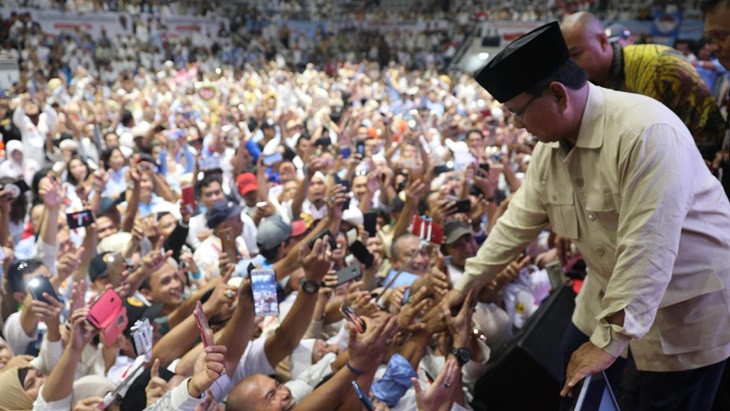 Calon Presiden nomer urut 02, Prabowo Subianto. (BPN)