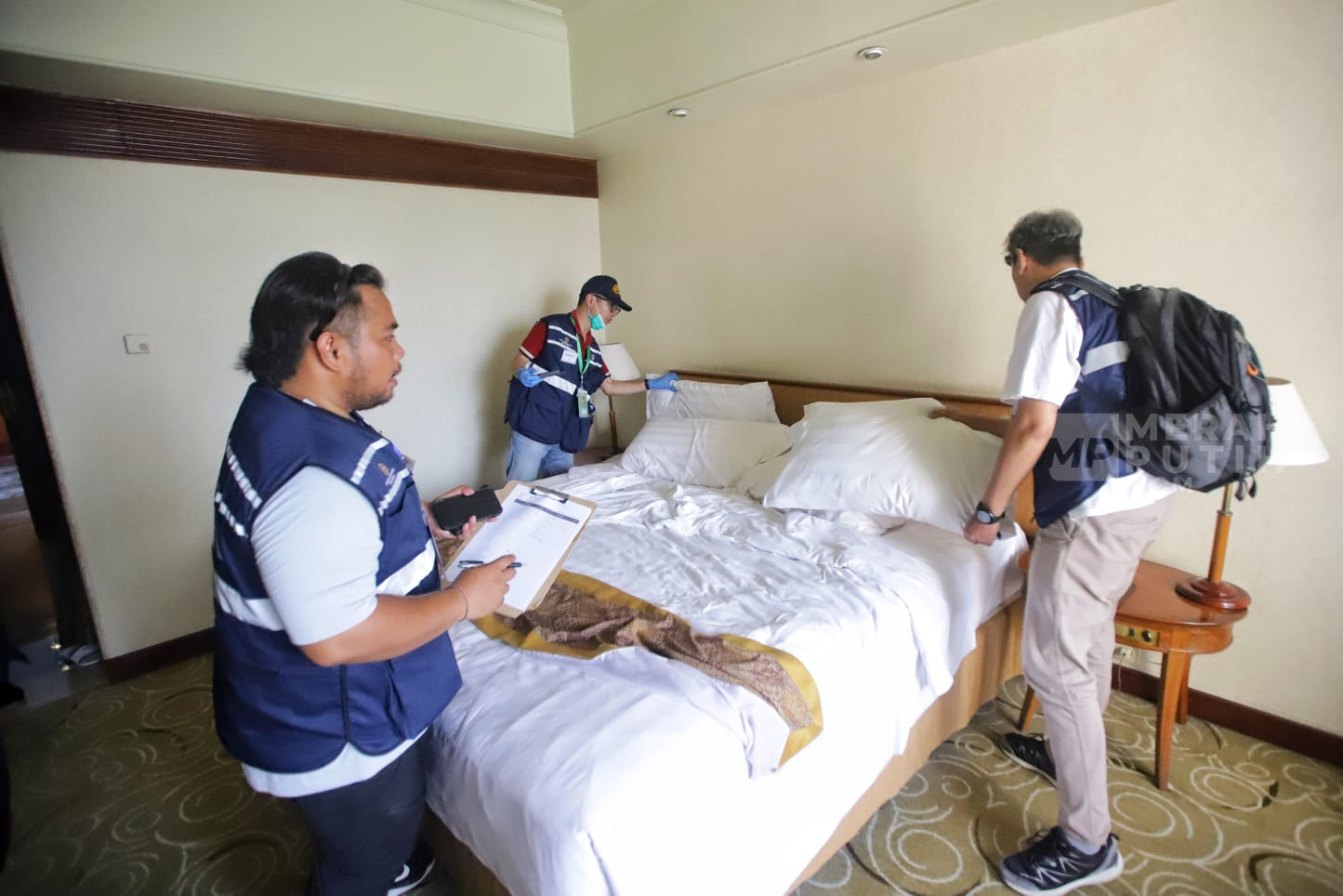 Momen Eksekusi Pengosongan Lahan Kawasan Eks Hotel Sultan Senayan Jakarta