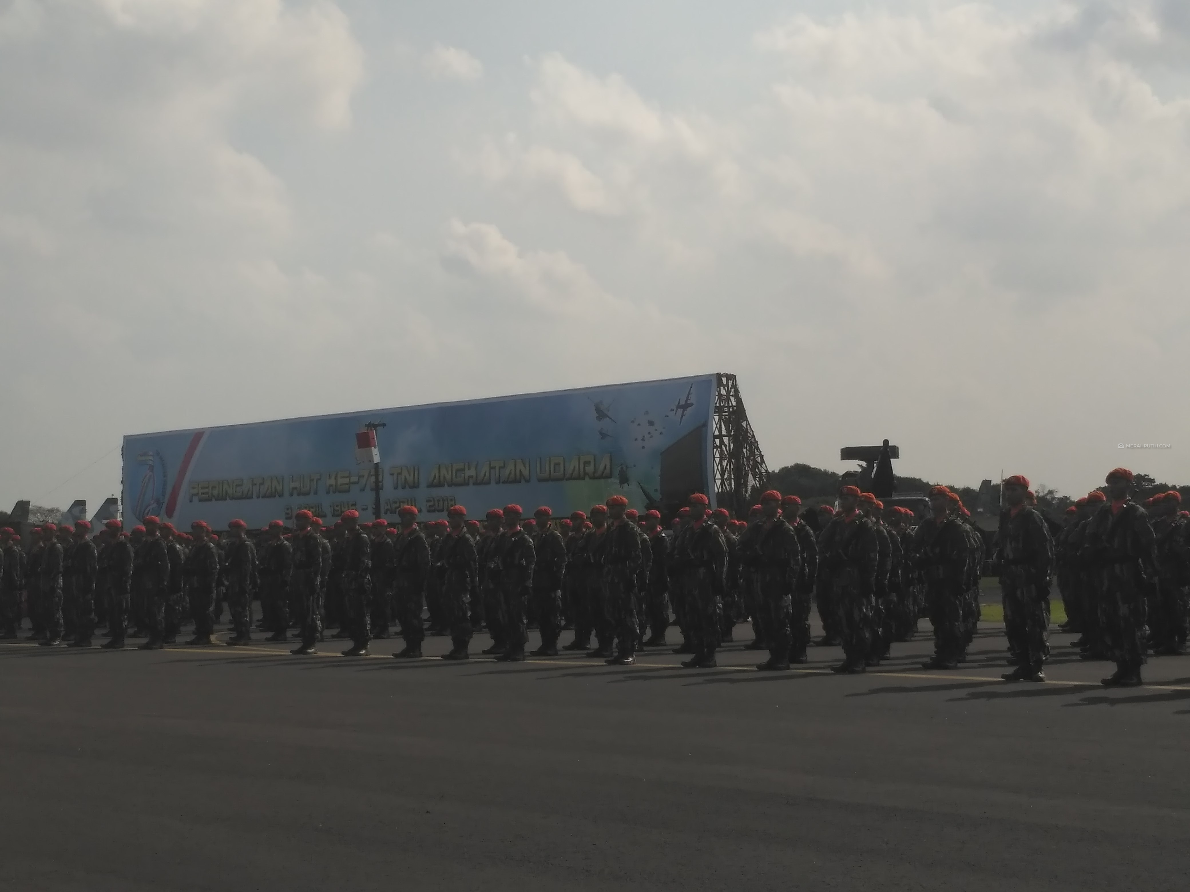 Unik, HUT Ke-72 TNI AU Tanpa Atraksi Pesawat Tempur di Udara